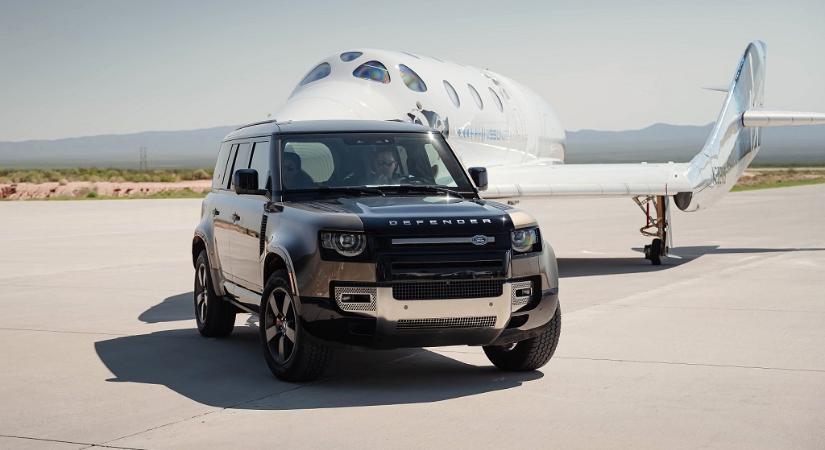A Land Rover támogatta a Virgin Galactic első, teljes legénységgel végrehajtott űrrepülését