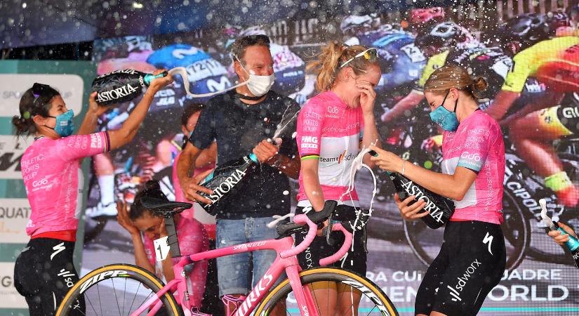 Anna van der Breggen nyerte a női Giro d’Italia kerékpáros körversenyt