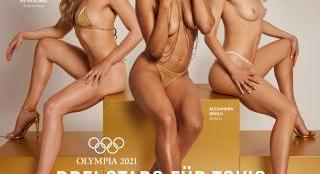 A sudár és izmos német olimpikonnők testét alig fedi ruha a Playboy-címlapján