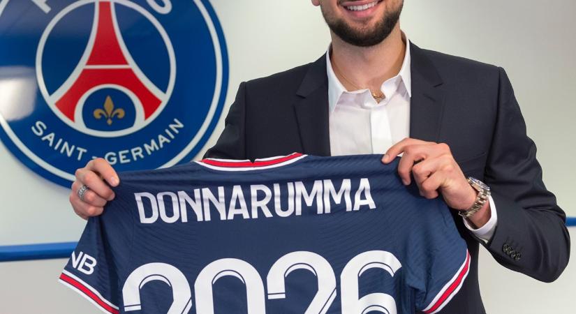 Gianluigi Donnarumma a Paris Saint-Germain játékosa lett