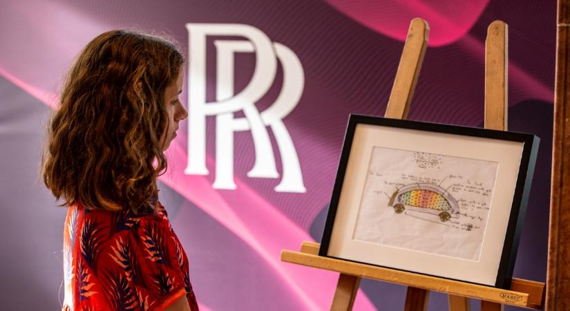 11 éves magyar kislány nyerte meg a Rolls-Royce dizájner versenyét