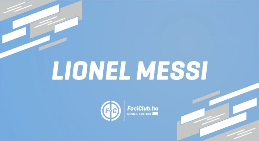 Messi az interneten is történelmet írt! – képpel