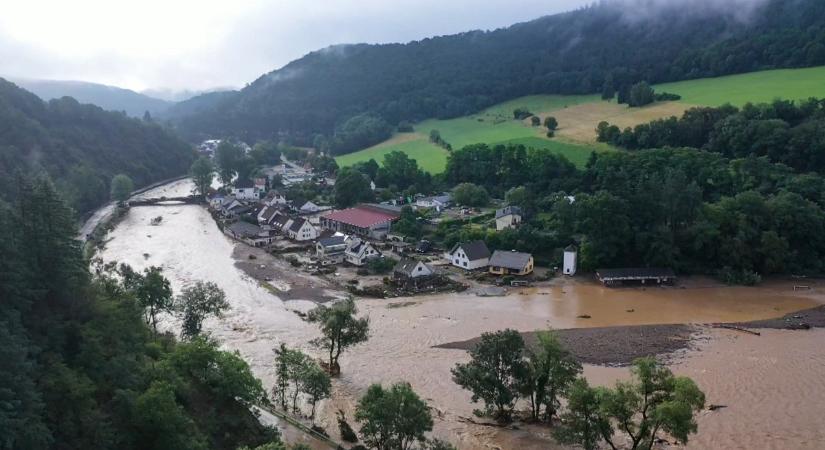 Már 42 halottja van a Németországban pusztító ciklonnak – videók, fotók