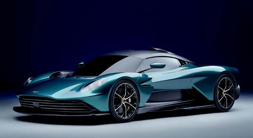 Gyors, gyönyörű és méregdrága: jön az Aston Martin hibrid szupersportautója