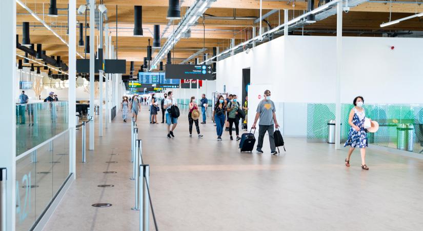 Budapest Airport: 604 ezer utas fordult meg az első félévben