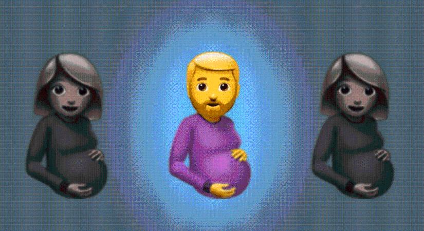 Nemsemleges herceg és terhes férfi emoji is jöhet hamarosan