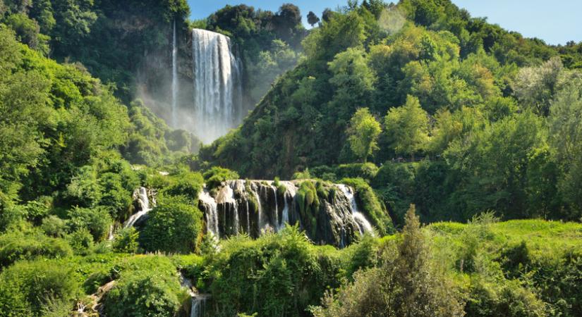 Máig a világ legnagyobb ember alkotta vízesése: az ókori rómaiak építették a lenyűgöző Marmore-vízesést