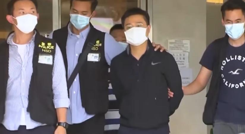 Őrizetbe került az Apple Daily főszerkesztője