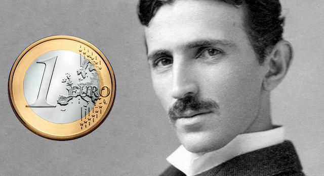 A szerb nemzeti bank tiltakozik Nikola Tesla horvát euróérméken való megjelenítése ellen
