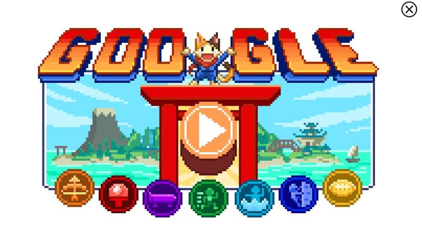 Ingyenes játék a Google főoldalán – Játssz a bajnokok szigetén