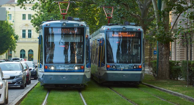 Már a szegedi villamoshálózaton járkálnak a tramtrain-szerelvények