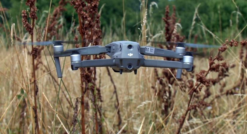 Idén is drónok segítik felderíteni a parlagfű-szennyezettséget Debrecenben