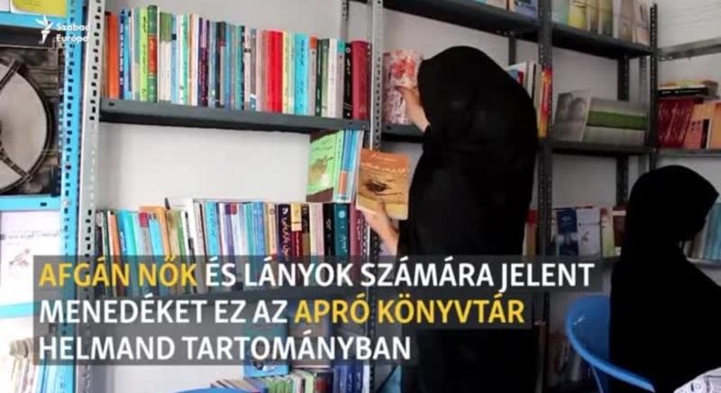 Menedék az olvasásban: könyvtár az afgán nőkért