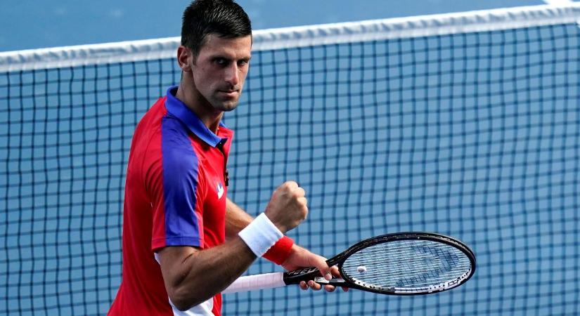 Djokovic könnyedén nyert a hétfői meccsen