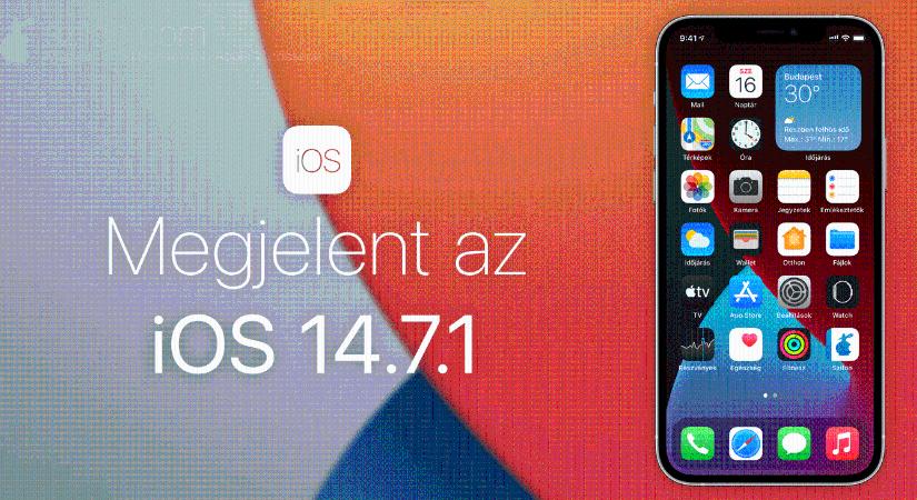 Megjelent az iOS 14.7.1 – az Apple javította a Touch ID-s iPhone-ok Apple Watch feloldási hibáját