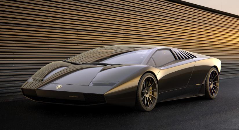 Fantasztikusan sikerült a Lamborghini Countach modern változata