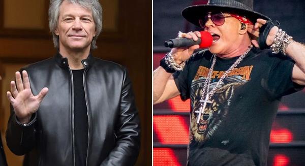 A Chinese Democracy album miatt volt viszály Jon Bon Jovi és Axl Rose között
