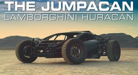 Rá sem ismerni erre a homokfutóvá alakított Lamborghini Huracánra