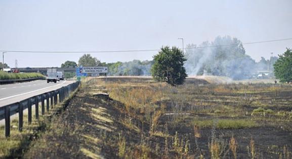 Óriási tűz pusztított Pest megyében