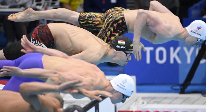 A magyar fiú úszók megmutatták, mit tudnak - Olimpia 4. nap összefoglaló