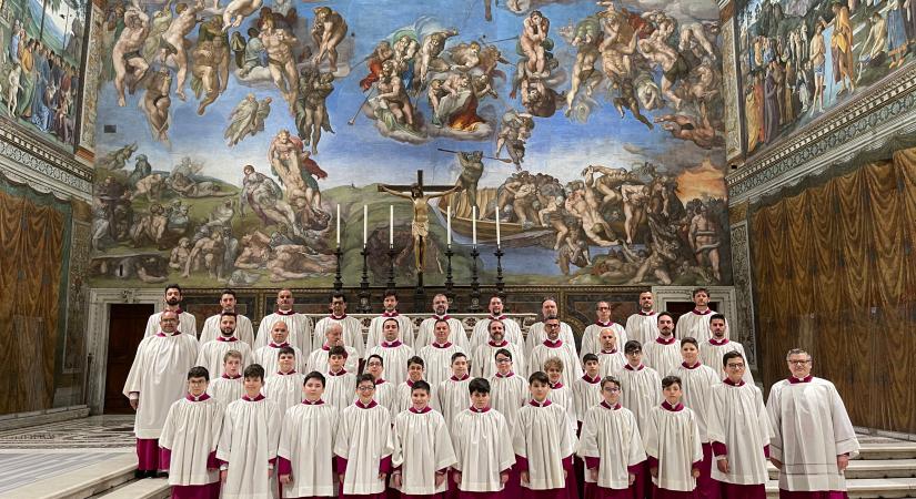 Szegeden énekel a pápai kórus