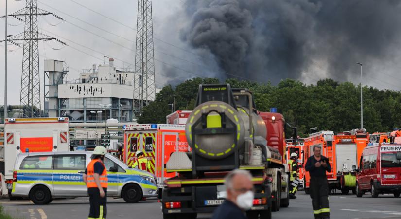 Robbanás történt egy német vegyipari gyárban, egy ember életét vesztette