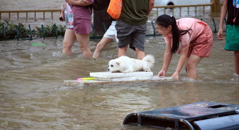 Beszállítói láncokat is megszakítottak a kínai áradások
