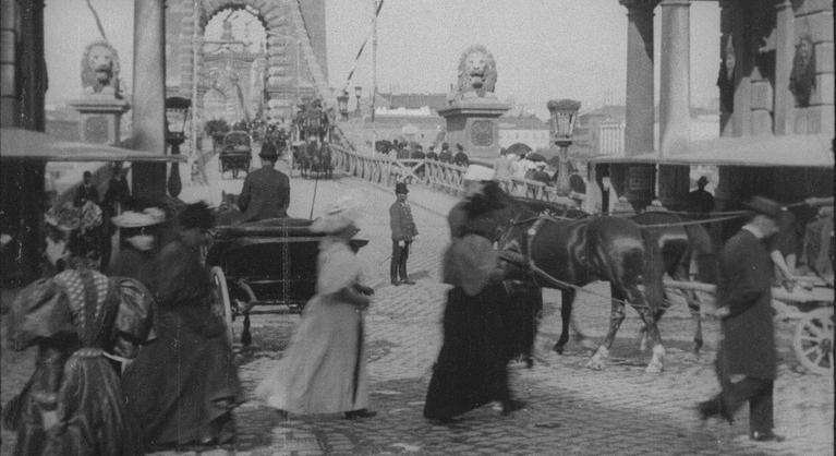 Filmtörténeti szenzáció: digitalizálva láthatjuk a Lumière fivérek filmezte Budapestet