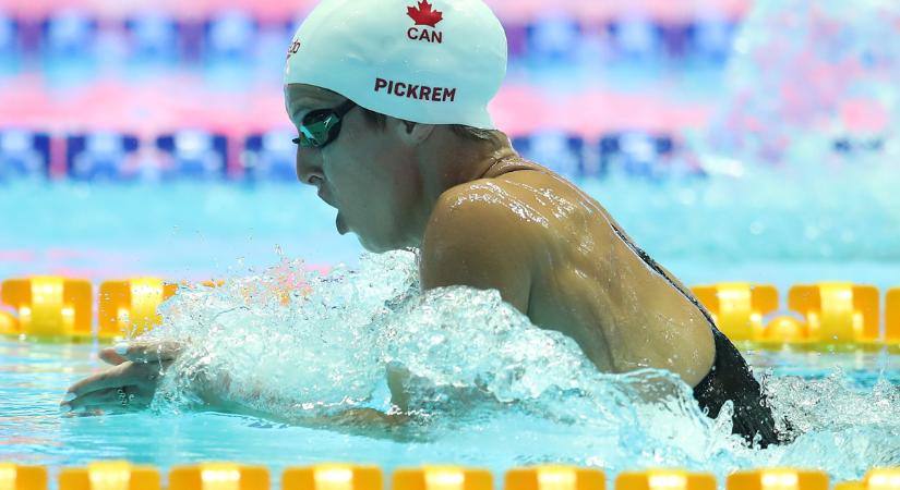 Két számtól is visszalépett a kanadai úszónő