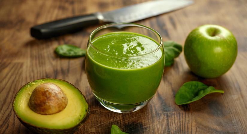 Vitaminbomba zöld turmix avokádóval: tartalmas és feltölt energiával