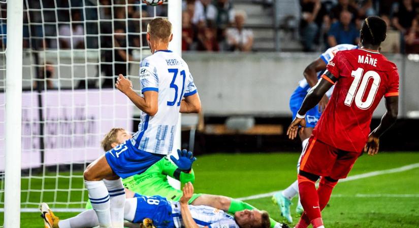 Felkészülés: hétgólos meccset nyert meg a Hertha a Liverpool ellen