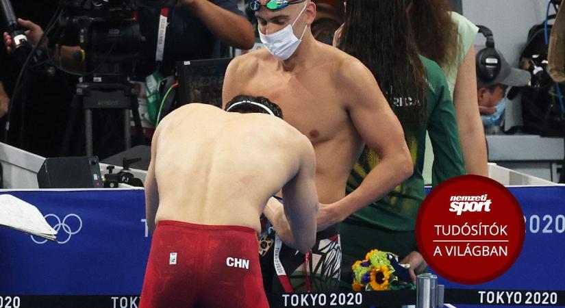 Tokió 2020: Cseh László előtt még az olimpiai bajnok is meghajolt – FOTÓ