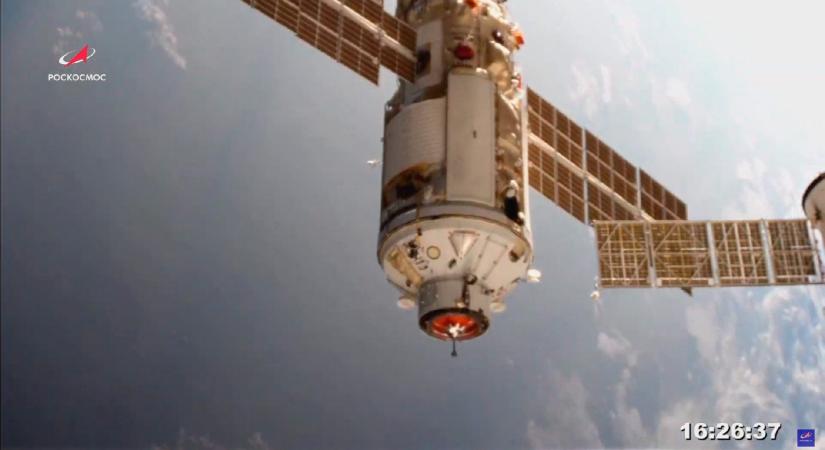 Gondok adódtak az űrállomáson az orosz kutatómódul csatlakozása után