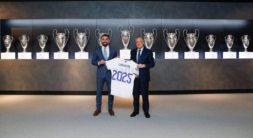 Hivatalos: Carvajal 2025-ig a Real Madrid játékosa
