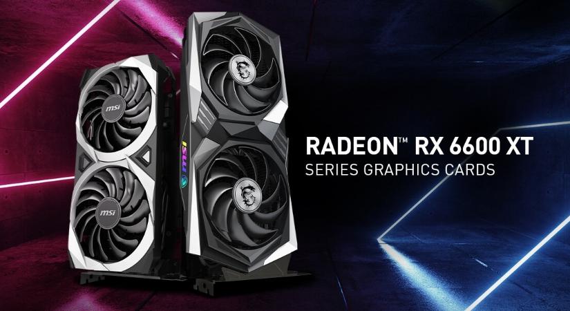 Radeon RX 6600 XT-k az MSI szájíze szerint