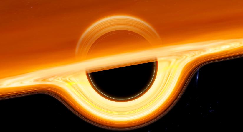 Először néztek egy fekete lyuk mögé, és elképesztő dolgot láttak