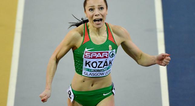 A debreceni Kozák Luca elődöntős 100 m gáton Tokióban