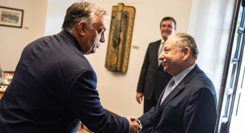 Orbán Viktor fogadta a FIA elnökét