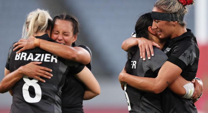 Tokió 2020: Új-Zéland a nőknél fölényes győzelemmel nyert hetes rögbiben