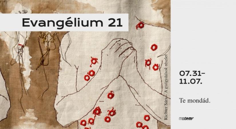 Az Evangélium 21 kortárs művészeti gyűjteményt tekinthetjük meg a MODEM-ben