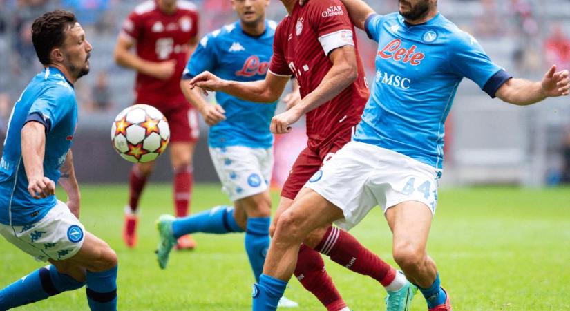 Felkészülés: Coman megsérült, a Napoli simán nyert a Bayern ellen
