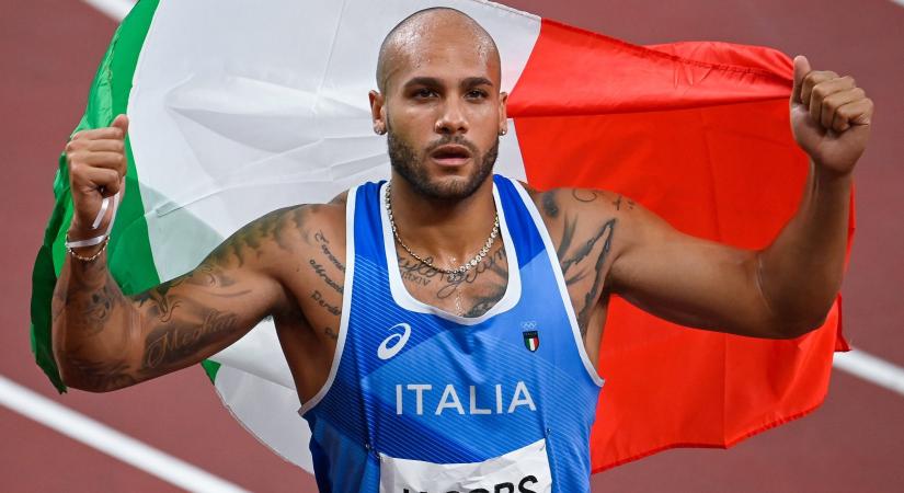 Olasz arany férfi 100 méteren, holtverseny magasugrásban