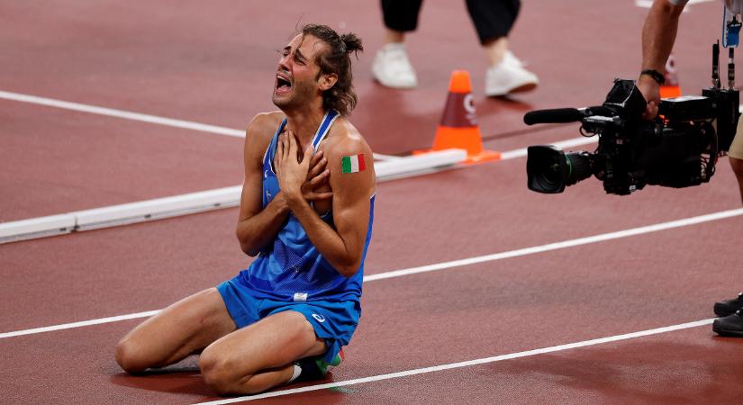 Az egyik olasz szíve beleszakadt az olimpiai aranyba, a másik Európa-csúccsal a világ leggyorsabb embere