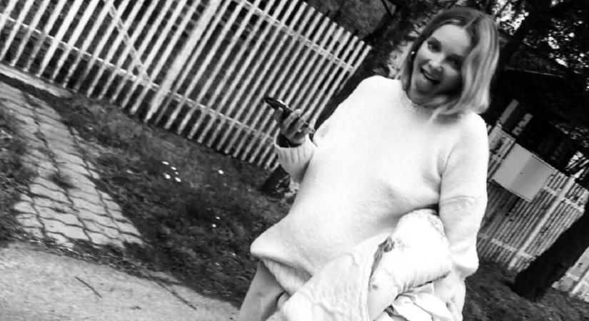 Mihalik Enikő a nemrég született kislányával: a kép, amely többet mond ezer szónál