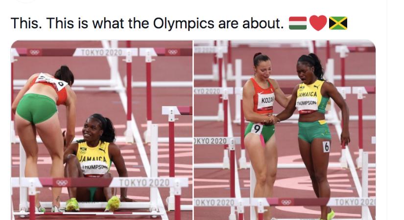 Magyar atléta sportszerűségét emelte ki az olimpia Twitter-oldala