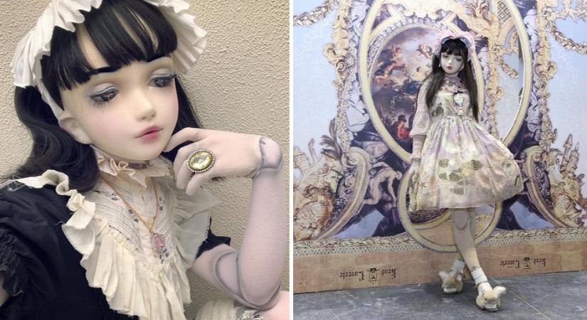 Ijesztő játékbabát csinált magából a japán modell - Fotók