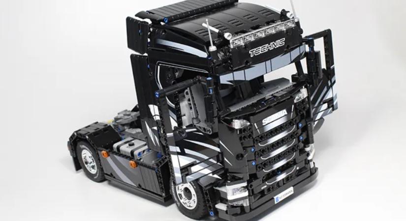 Most már Legóban is készülhet az egyik legerősebb Scania