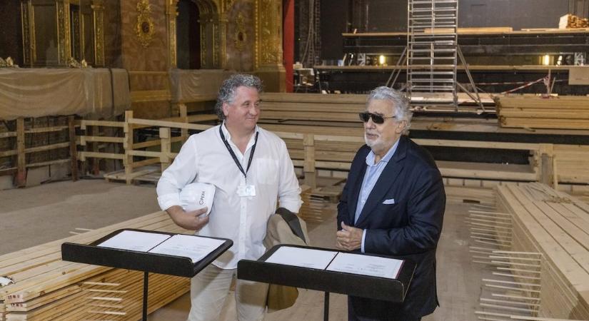 Plácido Domingo spanyol tenor Simon Boccanegra szerepében lép a felújított Operaház színpadára