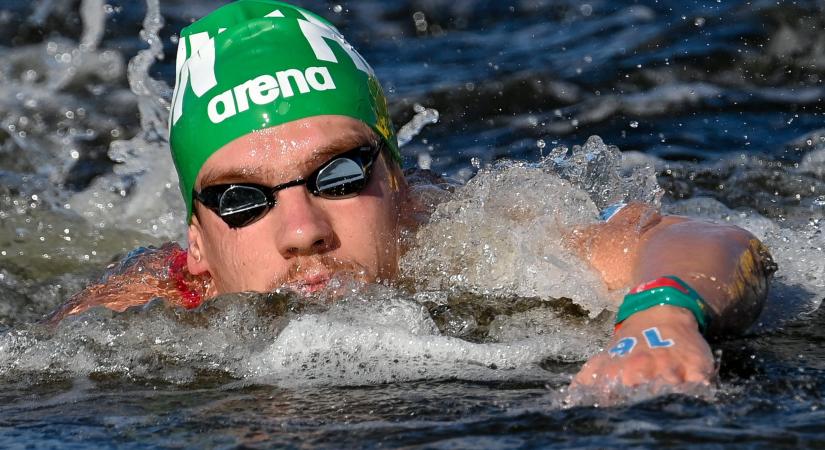 Újabb magyar ezüstérem az olimpián: Rasovszky Kristóf második lett 10 kilométeres nyílt vízi úszásban
