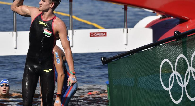 Rasovszky ezüstérmes 10 kilométeres nyíltvízi úszásban